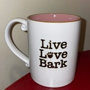 Spectrum Live Love Bark coffee mug